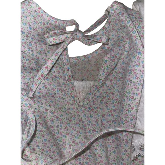 Evy Of California Vintage Girls USA Made Lace Dress T-2 Flower Dress Big‎ Doll - Picture 12 of 16